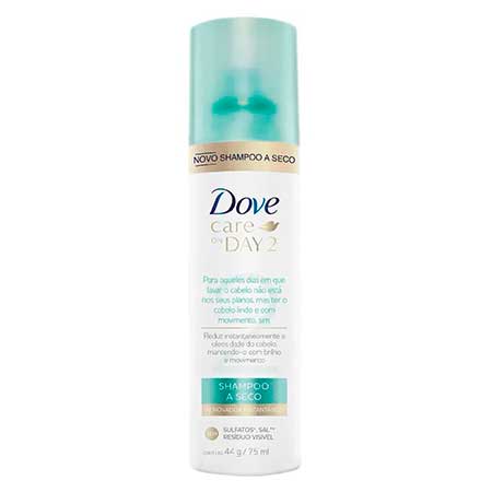 Shampoo Seco Dove Care On Day 2
