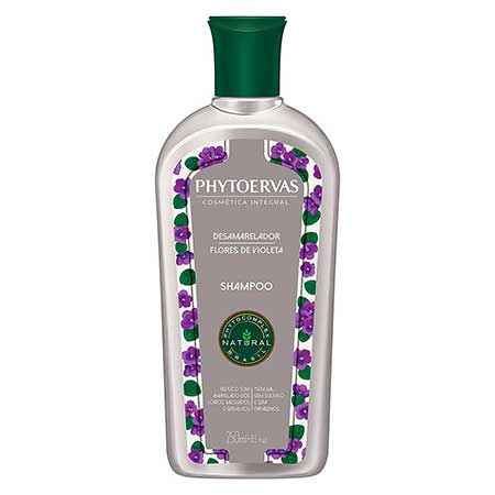 Shampoo Desamarelador Flores de Violeta