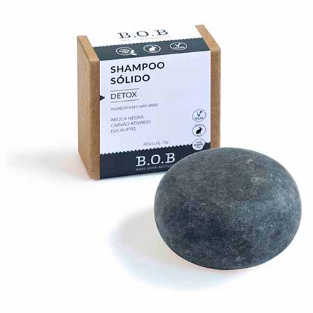 Shampoo Antirresíduo com Carvão Ativado BOB