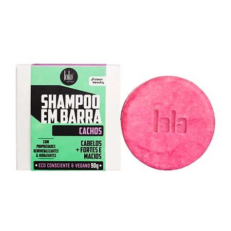 Shampoo em Barra Cachos Lola Cosmetics