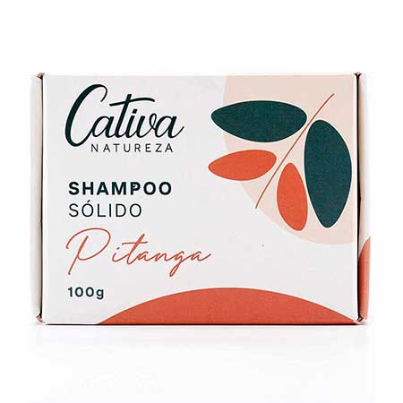 Shampoo Sólido de Pitanga Cativa Natureza