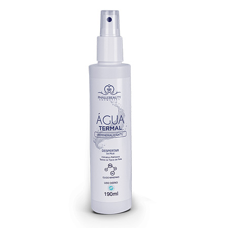 Água Termal Remineralizante Phállebeauty 190Ml
