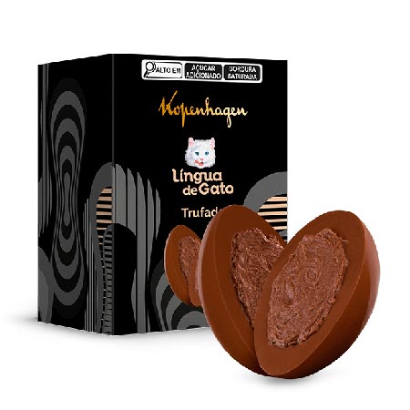 Mini Ovinho Kopenhagen Língua de Gato Trufado