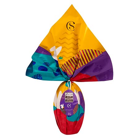 Ovo de Páscoa Cacau Show Cacau Magia ao Leite 80g