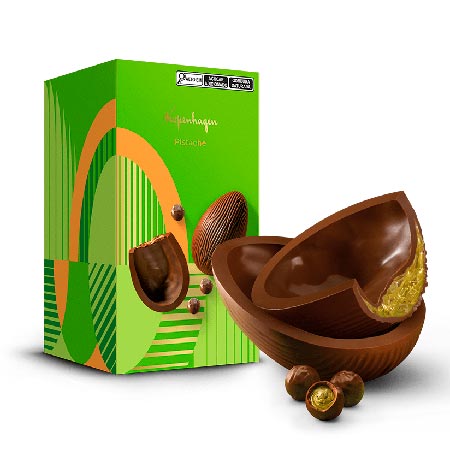 Ovo de Páscoa Kopenhagen Recheado Pistache 316G 