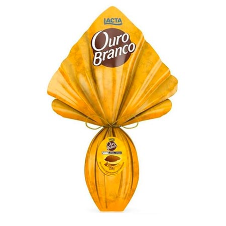 Ovo de Páscoa Lacta Ouro Branco 359g
