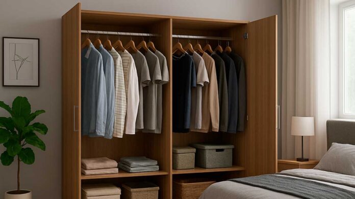 Guarda-roupas Aberto