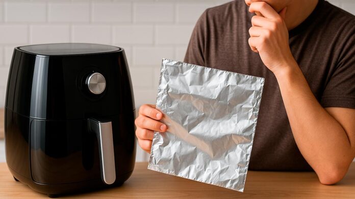 Pode Colocar Papel Alumínio na Air Fryer