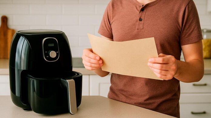 Papel Manteiga na Air Fryer
