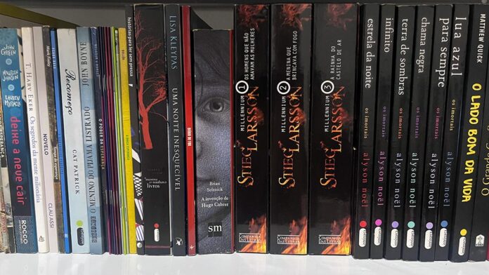 Book Friday 2025 - Livros em uma Estante