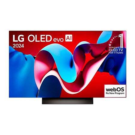 Smart TV LG OLED evo AI C4 (OLED55C4PSA)