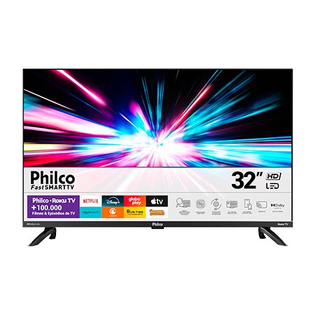 Smart TV Philco 32" LED Roku PTV32G7PR2CGB