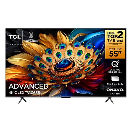 Smart TV TCL QLED 55” C655