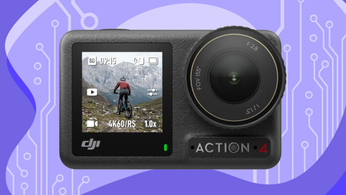 Camera-DJI-Osmo-Action-4 Câmera DJI Osmo Action 4