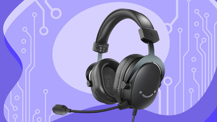 Fone de ouvido FIFINE para jogos de PC H9