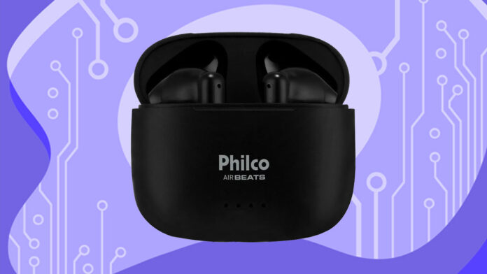 Fone-de-ouvido-Philco-Air-Beats-Bluetooth-V5-3-PFI200P Fone de ouvido Philco Air Beats Bluetooth V5.3 PFI200P
