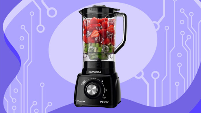 Liquidificador-Mondial-Turbo-Power-L-99-FB Liquidificador Mondial Turbo Power L-99 FB