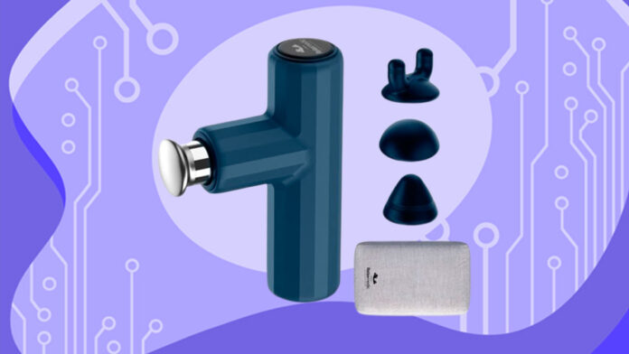 Massageador elétrico pistola Mini Deep Therapy Relaxmedic