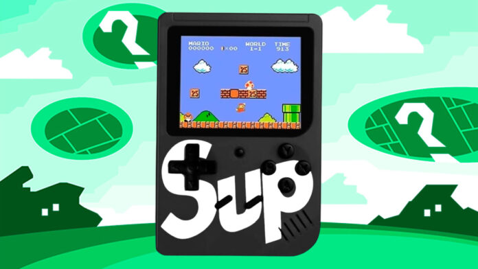 Mini Game Portátil Sup Game Box Plus com 400 Jogos
