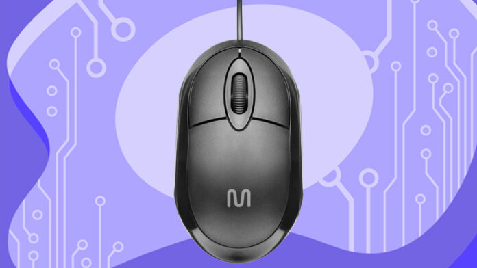 Mouse-Multilaser-Classic-Box-Optico-com-fio-MO300 Mouse Multilaser Classic Box Óptico com fio MO300