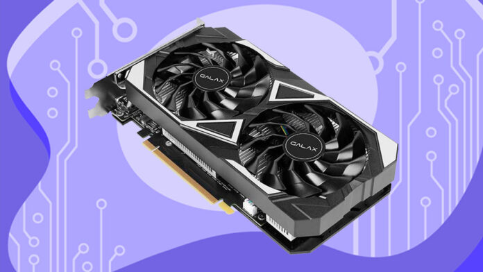 Placa de Vídeo Galax GeForce RTX 3050 GDDR6-35NRLDHP9ODV
