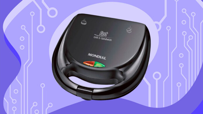 Sanduicheira Mondial Fast Grill e Sandwich S-12