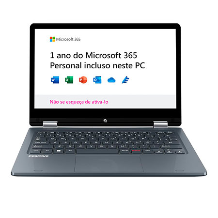 Notebook Positivo Duo 2 em 1 C4128B-3