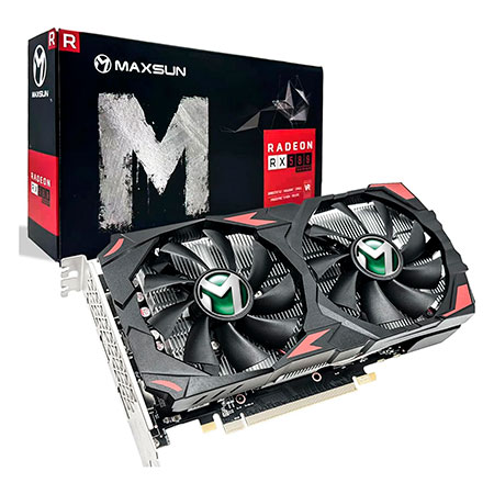 Placa de Vídeo AMD Radeon RX580 MAXSUN