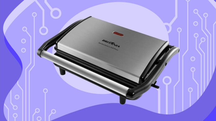 Sanduicheira e Grill Press Britânia