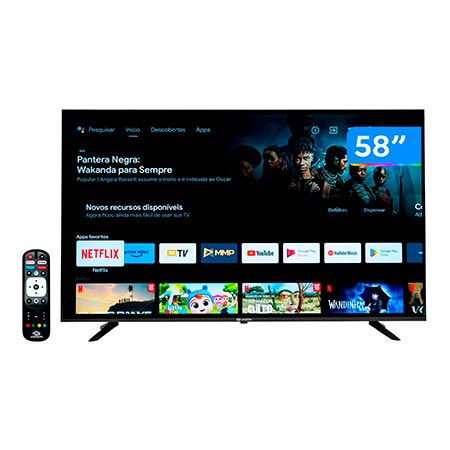 Smart TV Rig Vizzion BR58GUA