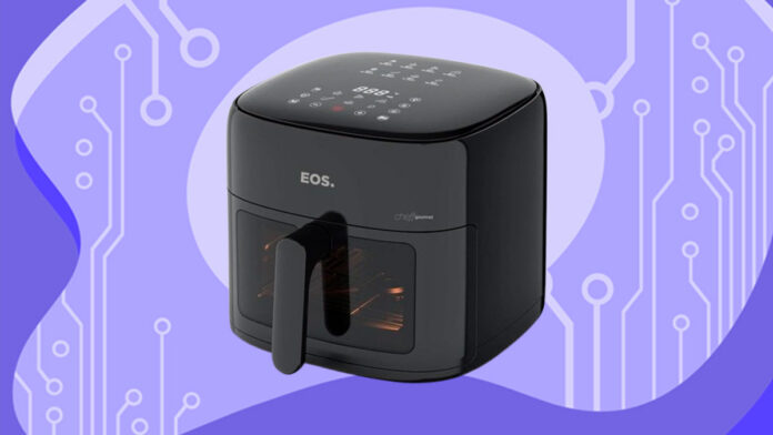 Air-Fryer-Eos-Family-Chef-Gourmet-de-8-2-litros Air Fryer EOS Family Chef Gourmet de 8,2 litros