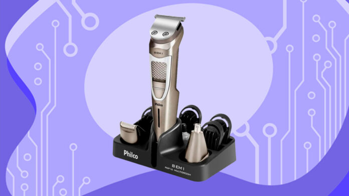 Aparador de Pelos Philco Multigroom 8 em 1 PAP16