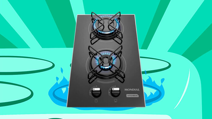 Cooktop a gás de 2 bocas Mondial CTG-04