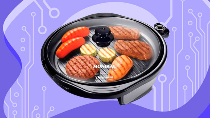 Grill-Redondo-Cook-Grill-40-Mondial-G-03 Grill Redondo Cook & Grill 40 Mondial G-03