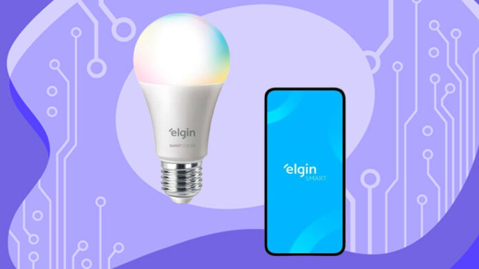 Lâmpada inteligente Elgin Smart Color 10W