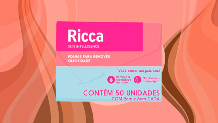 Lenço Removedor de Oleosidade Ricca
