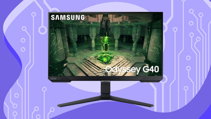 Monitor Gamer Samsung Odyssey G40 de 27 polegadas