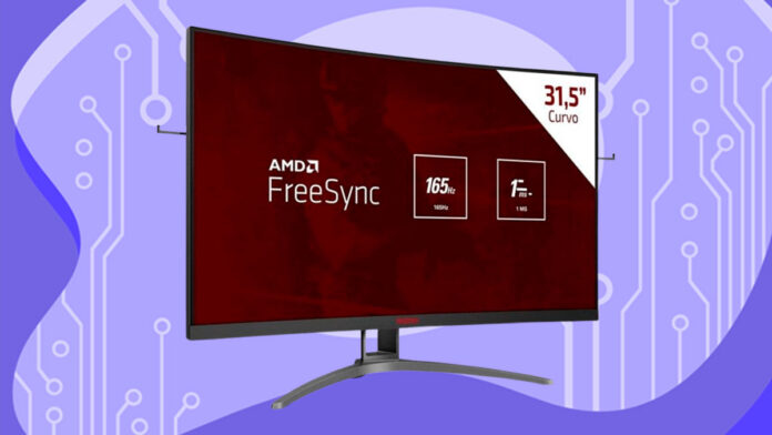 Monitor gamer AOC Agon AG323FCXE de 32" com 165Hz