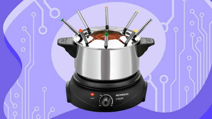 Panela elétrica de Fondue Le Gourmet II Mondial FD-02