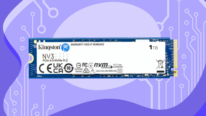 SSD Kingston NV3 1TB M.2 2280 NVMe Gen4 SNV3S/1000G