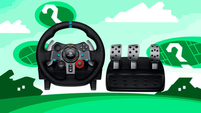 Volante e pedais Logitech G29 Driving Force
